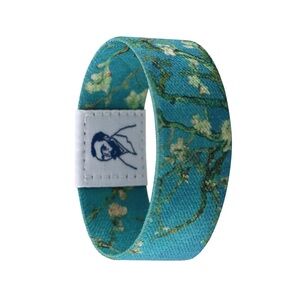 Classic Van Gogh Oil Painting Styles Wide Band Stretch Wristband Bracelet 18cm